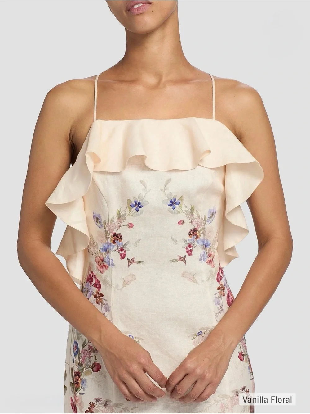 Zimmermann Patience Floral Linen Dress - Picture 5 of 7
